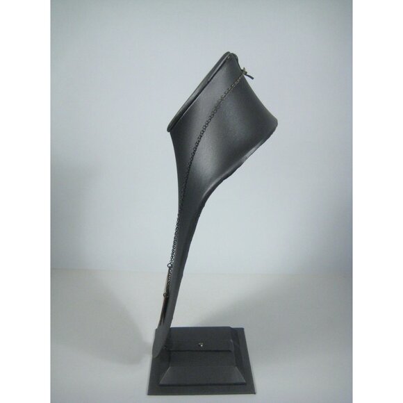 Frances Stikine 2 Necklace Abstract Enamel Pendant 25 in Bib Vintage - Picture 9 of 10